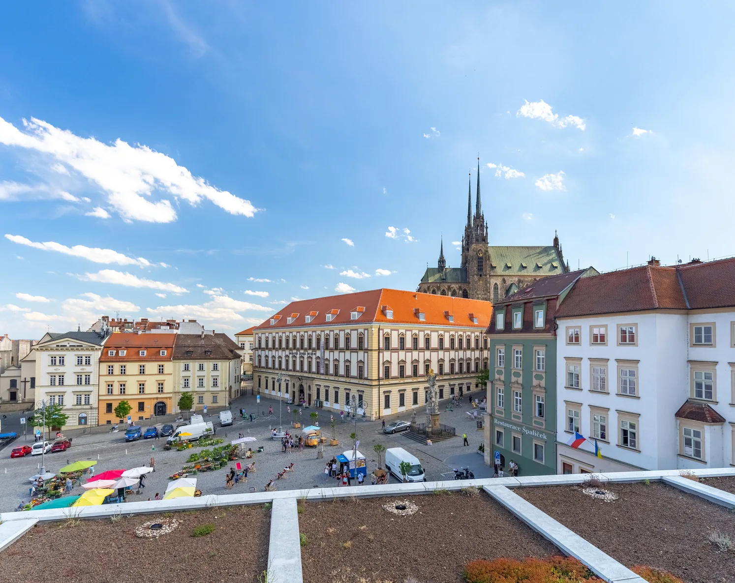 Zelný trh a Petrov, Brno